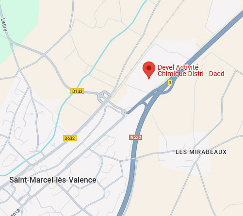 Plan adresse DACD Saint-Marcel-lès-Valence