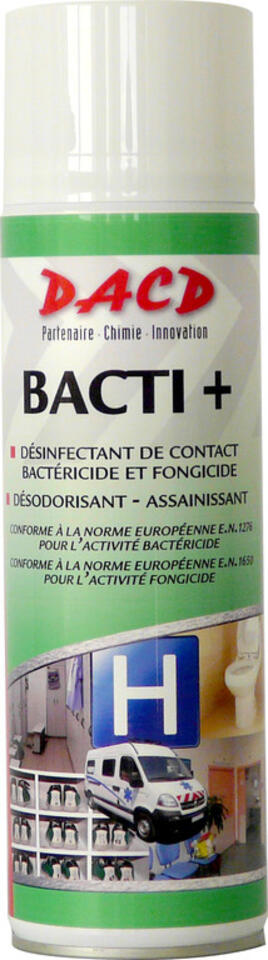 Désinfectant de contact Virucide - Bactéricide - Fongicide