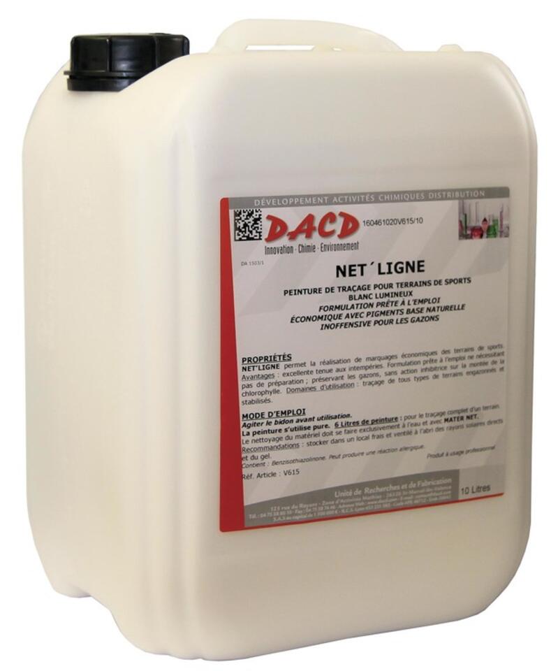 Peinture de traçage pour terrains de sports - Blanc lumineux
