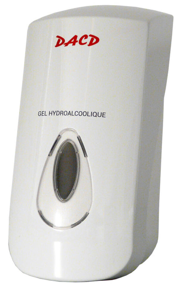 Distributeur pour recharges souples de gel hydroalcoolique de 800 ml