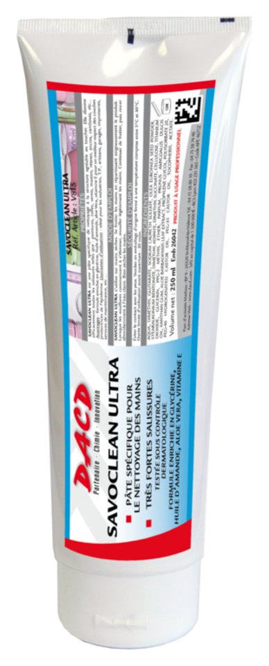 PÂTE SPECIFIQUE POUR LE NETTOYAGE DES MAINS TRES FORTES SALISSURES